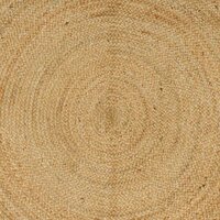 Vloerkleed Bruin 60 x 200 cm Jute 3