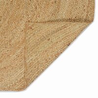 Vloerkleed Bruin 80 x 150 cm Jute 4