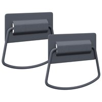 Kast Handvatten 2 pcs Antraciet 85 x 45 mm Metaal 2