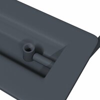 Kast Handvatten 12 pcs Antraciet 85 x 45 mm Metaal 7