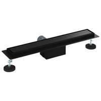 2 in 1 Doucheafvoer Zwart 50 cm Roestvrij staal 304 6