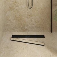2 in 1 Doucheafvoer Zwart 80 cm Roestvrij staal 304 3