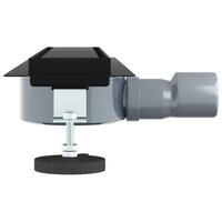 Doucheafvoer 2-in-1 met 360&deg; Sifon Zwart 50 cm 5