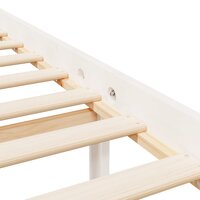 Seniorenbed massief grenenhout wit 90x190 cm 8