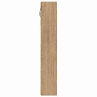 Vitrinekast Artisan Eiken 100 x 8,5 x 50 cm Bewerkt hout 6