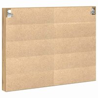 Vitrinekast Artisan Eiken 100 x 8,5 x 75 cm Bewerkt hout 5