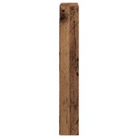 Vitrinekast met plank Oudhout 60 x 8,5 x 58 cm Bewerkt hout 7