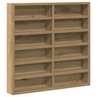 Vitrinekast Artisan Eiken 60 x 8,5 x 58 cm Bewerkt hout 2