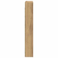 Vitrinekast Artisan Eiken 60 x 8,5 x 58 cm Bewerkt hout 6