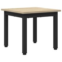 Salontafel Sonoma 40 x 40 x 36 cm Bewerkt hout 2