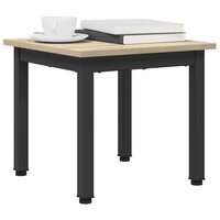 Salontafel Sonoma 40 x 40 x 36 cm Bewerkt hout 3