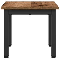 Salontafel Oudhout 40 x 40 x 36 cm Bewerkt hout 6