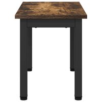 Salontafel Rook Eik 60 x 30 x 36 cm Bewerkt hout 6