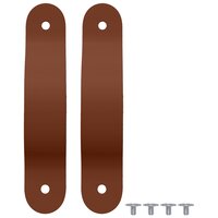 Kast Handvatten 2 pcs Bruin 96 mm PU 5