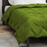 Zomerdekbed Groen 200 x 135 cm Microvezel 4