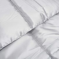 Zomer Dekbed Zilver 200 x 140 cm Satijn en Microfiber 7