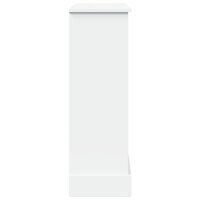 Haardombouw 90x30x90 cm bewerkt hout wit 5
