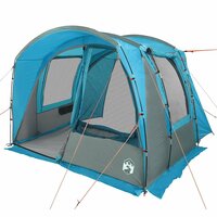 Autotent 4-persoons waterdicht blauw 4