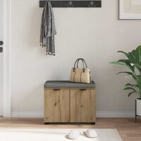 Halbank met kussen met opslag Artisan Eiken 60 x 38 x 46 cm 4