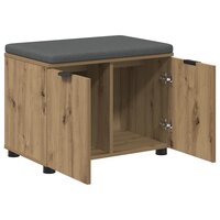 Halbank met kussen met opslag Artisan Eiken 60 x 38 x 46 cm 5
