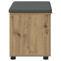 Halbank met kussen met opslag Artisan Eiken 60 x 38 x 46 cm 7