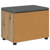 Halbank met kussen met opslag Artisan Eiken 60 x 38 x 46 cm 8