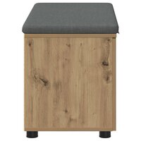 Halbank met kussen met opslag Artisan Eiken 80 x 38 x 46 cm 7