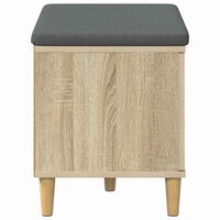 Halbank met kussen met opslag Sonoma Eiken 60 x 38 x 46 cm 7