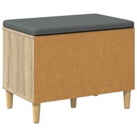 Halbank met kussen met opslag Sonoma Eiken 60 x 38 x 46 cm 8