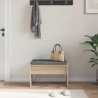 Halbank met kussen Sonoma Eiken 60 x 38 x 46 cm 4