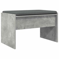 Halbank met kussen Beton Grijs 60 x 38 x 46 cm 7