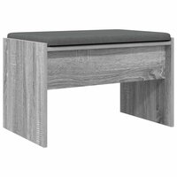 Halbank met kussen Grijs Sonoma 60 x 38 x 46 cm 7