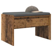 Halbank met kussen Oudhout 60 x 38 x 46 cm 3