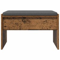 Halbank met kussen Oudhout 60 x 38 x 46 cm 5