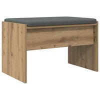 Halbank met kussen Artisan Eiken 60 x 38 x 46 cm 2