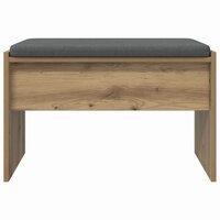 Halbank met kussen Artisan Eiken 60 x 38 x 46 cm 5