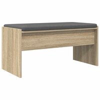 Halbank met kussen Sonoma Eiken 80 x 38 x 46 cm 2
