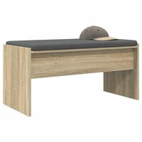 Halbank met kussen Sonoma Eiken 80 x 38 x 46 cm 3