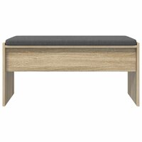 Halbank met kussen Sonoma Eiken 80 x 38 x 46 cm 5