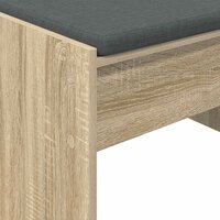 Halbank met kussen Sonoma Eiken 80 x 38 x 46 cm 8