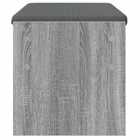 Halbank met kussen Grijs Sonoma 80 x 38 x 46 cm 6