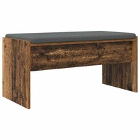 Halbank met kussen Oudhout 80 x 38 x 46 cm 2