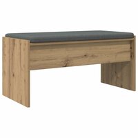 Halbank met kussen Artisan Eiken 80 x 38 x 46 cm 2