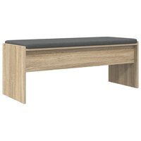 Halbank met kussen Sonoma Eiken 100 x 38 x 46 cm 2
