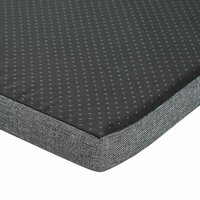 Halbank met kussen met plank Beton Grijs 100 x 38 x 46 cm 8