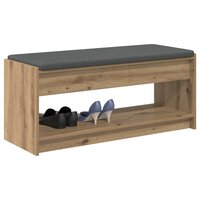 Halbank met kussen met plank Artisan Eiken 100 x 38 x 46 cm 3