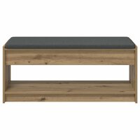 Halbank met kussen met plank Artisan Eiken 100 x 38 x 46 cm 5