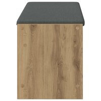 Halbank met kussen met plank Artisan Eiken 100 x 38 x 46 cm 6