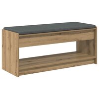 Halbank met kussen met plank Artisan Eiken 100 x 38 x 46 cm 7