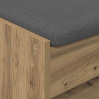 Halbank met kussen met plank Artisan Eiken 100 x 38 x 46 cm 8
